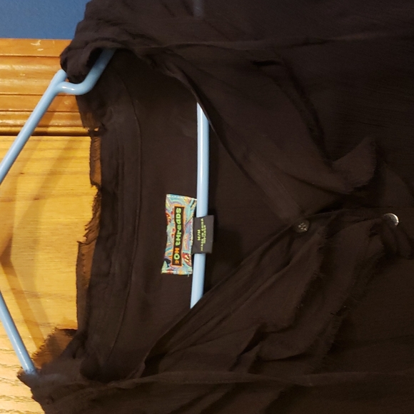 2OH black blouse - Picture 8 of 10